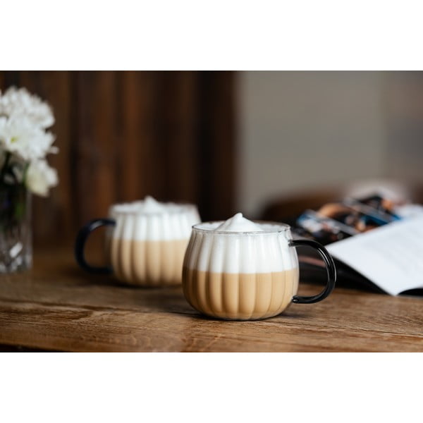Skodelice v kompletu za kapučino 2 ks 350 ml Tulip – Vialli Design-image-1
