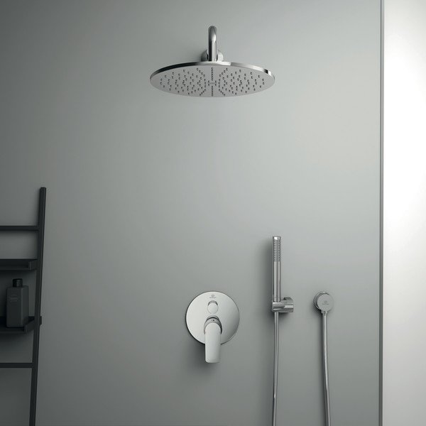 Vgrajena armatura za kad v sijajno srebrni barvi Connect Air – Ideal Standard-image-3