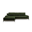 Zelena raztegljiva sedežna garnitura Windsor & Co Zofe Planet, levi kot