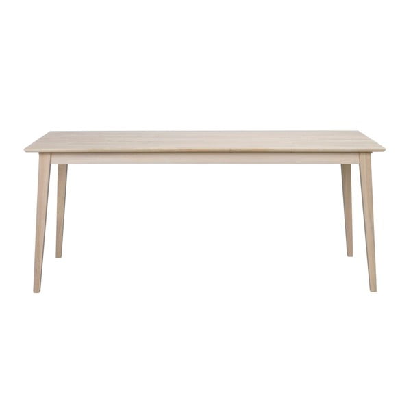 Mat lakirana hrastova jedilna miza Rowico Filippa, 180 x 90 cm-image-4