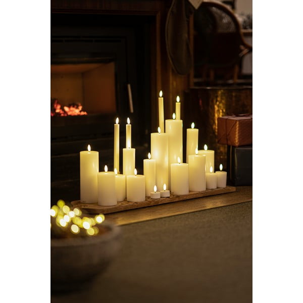 LED sveča (višina 35 cm) Sille Tall Rechargeble – Sirius