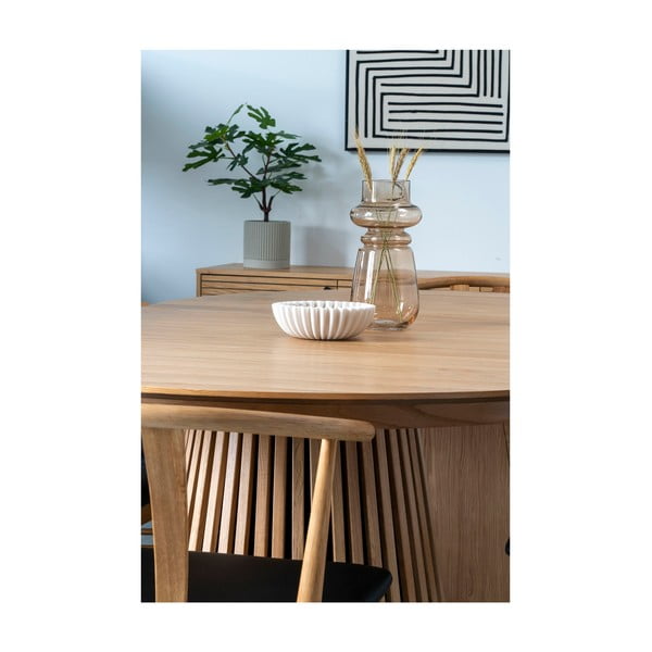 Svetlo rjava steklena vaza (višina 31 cm) – House Nordic-image-1