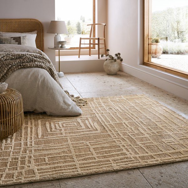 Bež preproga 160x230 cm Elliot – Flair Rugs-image-1