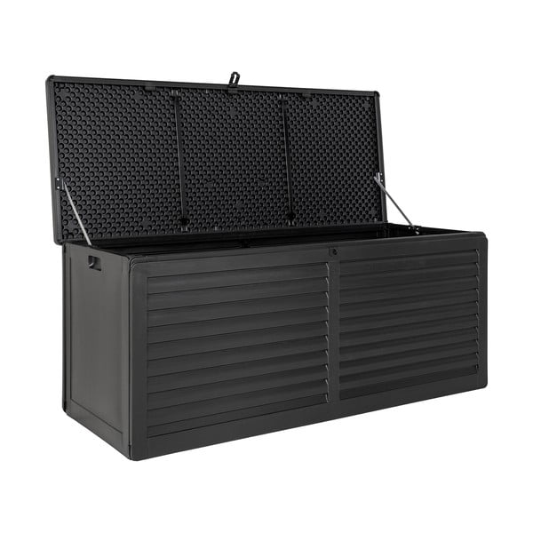 Črna vrtna škatla za shranjevanje Dubrovnik – House Nordic-image-3