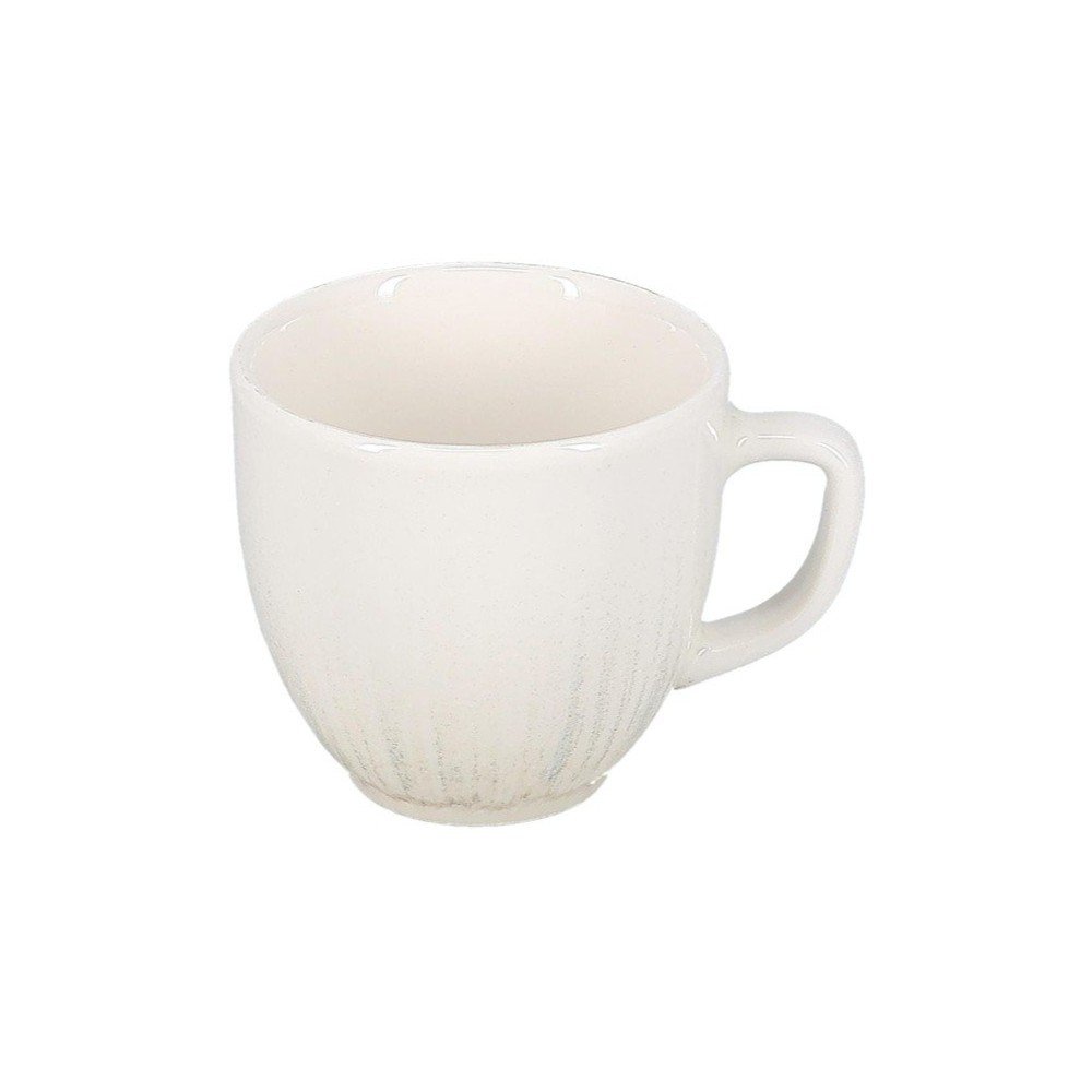 Svetlo siva porcelanasta skodelica za kapučino 200 ml Nuance