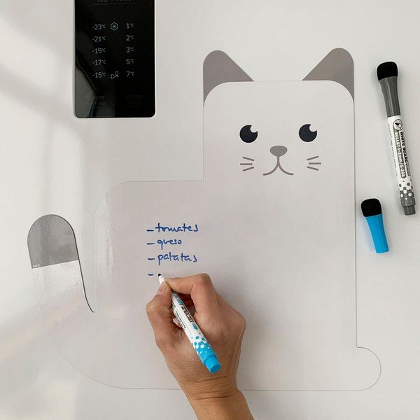 Bela magnetna tabla Balvi Meow!-image-1