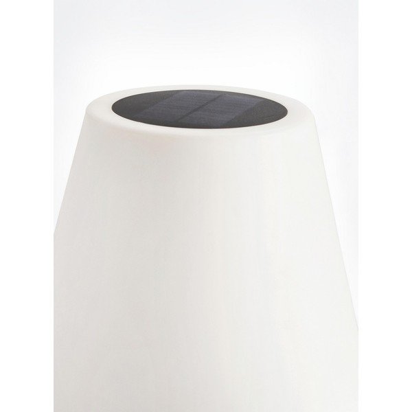 Bela LED stoječa svetilka z daljinskim upravljalnikom/z zvočnikom (višina 150 cm) Solar – Bizzotto-image-4