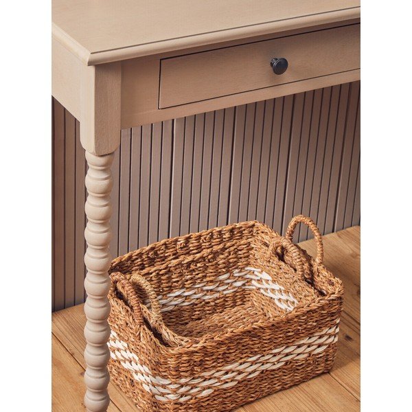 Pisalna miza iz masivnega bora 48x107 cm Heritage – Premier Housewares-image-4