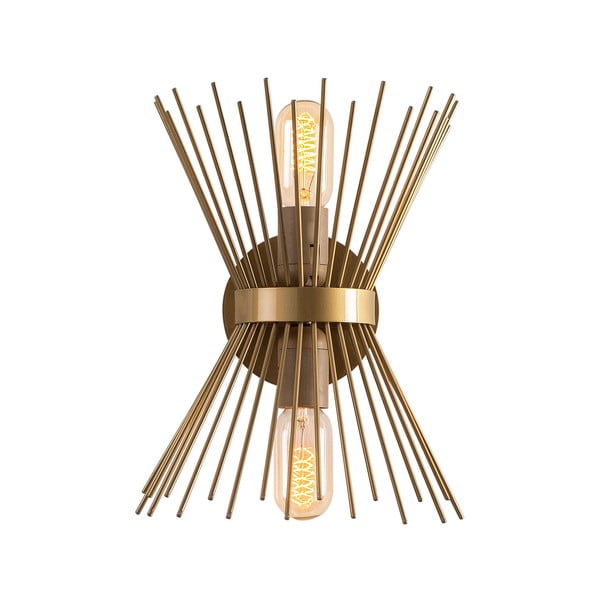Stenska svetilka v zlati barvi Kirpi – Opviq lights-image-2