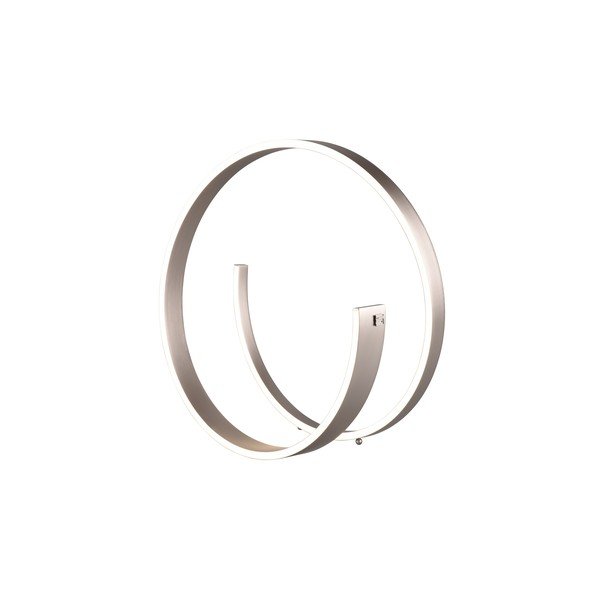 Siva LED namizna svetilka z glasovnim upravljanjem s pomočjo mobilne aplikacije s kovinskim senčilom (višina 45 cm) Cinardi – CINQUE-image-2