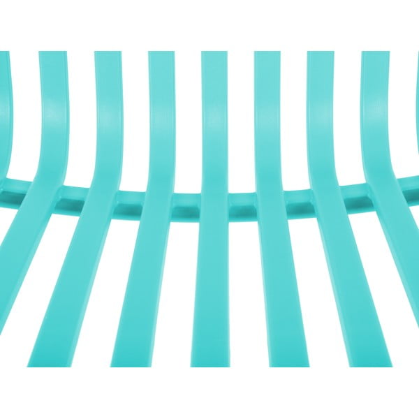 Turkizen plastičen jedilni stol Glee – Leitmotiv-image-4