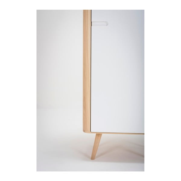 Garderobna omara z masivno hrastovo konstrukcijo Gazzda Ena , širina 60 cm-image-3