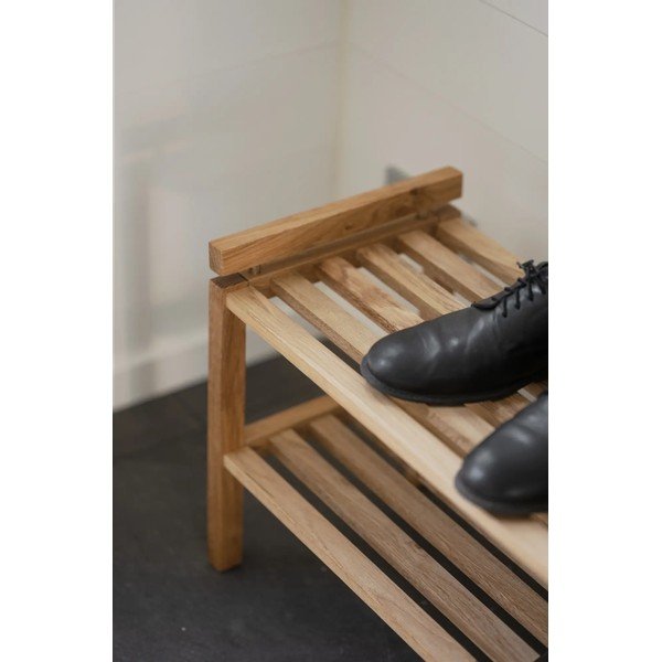 Omarica za čevlje iz masivnega hrasta v naravni barvi Confetti – Rowico-image-4