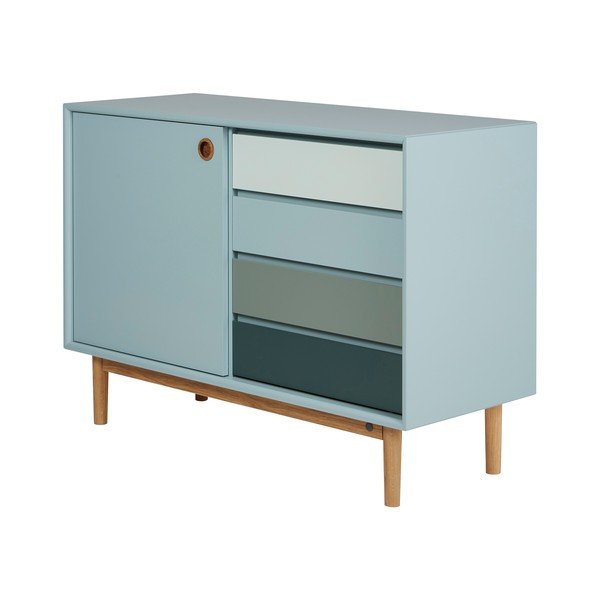 Mint zelena nizka komoda 114x80 cm Color Box – Tom Tailor-image-2
