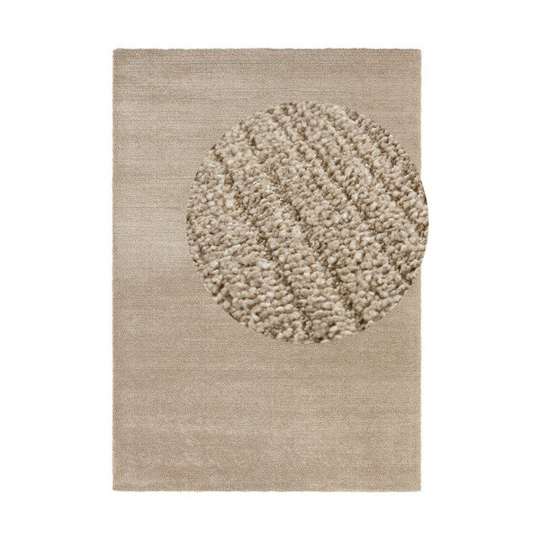 Rjava in bež preproga Elle Decoration Glow Loos, 200 x 290 cm