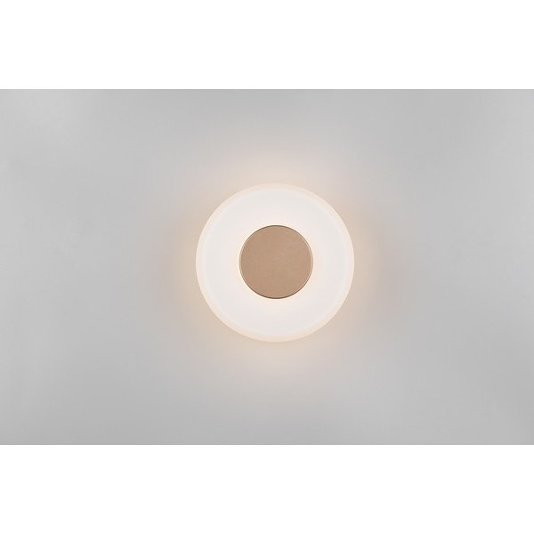 Bež LED zatemnitvena stenska svetilka ø 22 cm Celeste – Trio-image-3