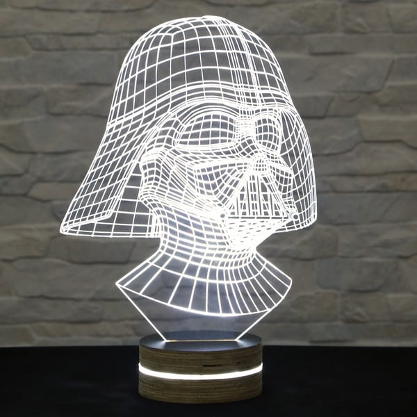 Namizna svetilka Darth Vader 3D