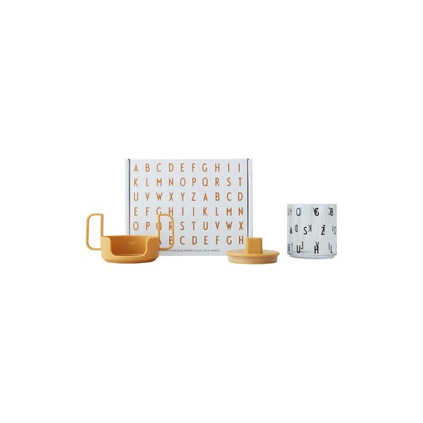 Gorčično rumen lonček Design Letters Grow With Your Cup-image-2