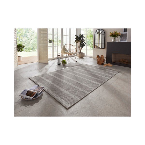 Siva zunanja preproga Elle Decoration Brave Laon, 160 x 230 cm-image-1