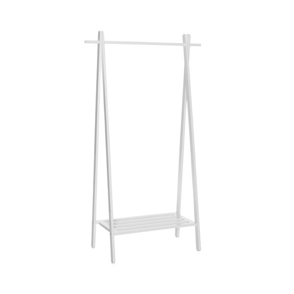 Belo stojalo za oblačila iz masivnega hrasta 91x159x43 cm – Ellos Home