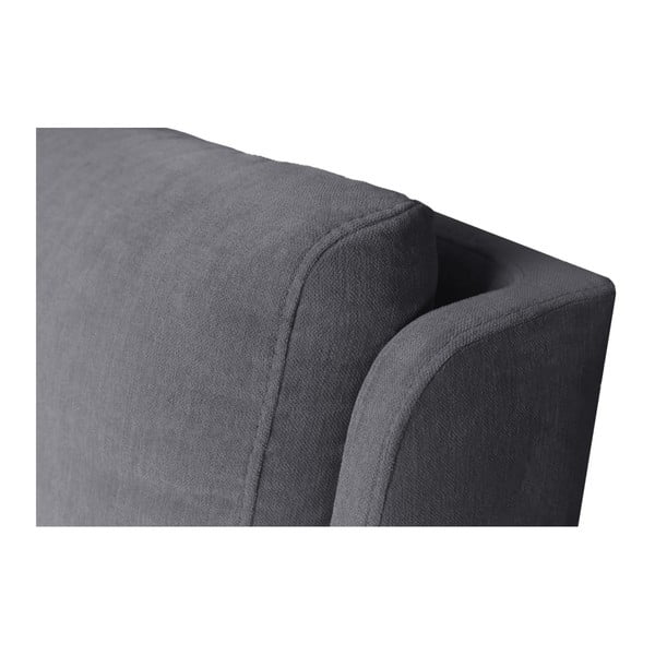 Siva zakonska postelja Mazzini Beds Vicky, 160 x 200 cm-image-4