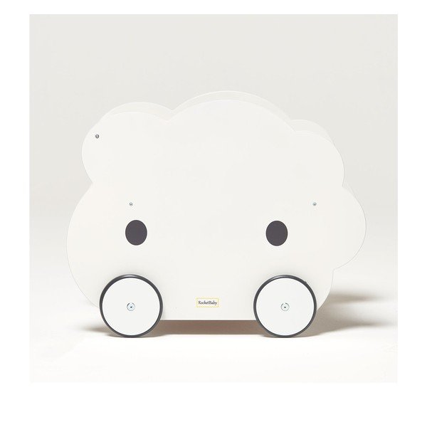 Otroška škatla za shranjevanje s kolesi Cloud - Rocket Baby -image-1