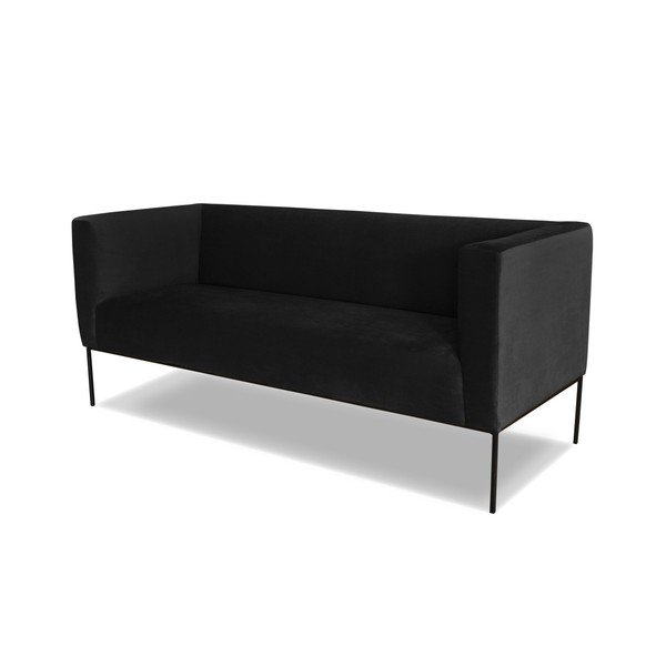 Črna dvosedežna zofa Windsor & Co. Zofe Neptun-image-2