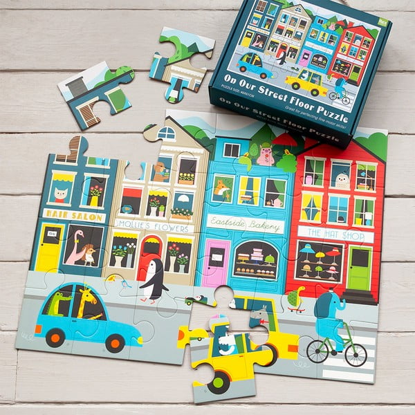 Sestavljanka (število koščkov 24) On Our Street – Rex London-image-1