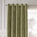 Kaki zelene izolacijske zavese iz šenilje v kompletu 2 ks 117x183 cm Selene Luxury Chenille – Hyperion