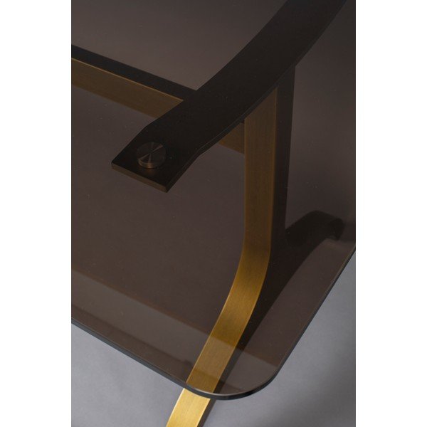 Jedilna miza s stekleno ploščo Dutchbone Sansa, 180 x 90 cm-image-1