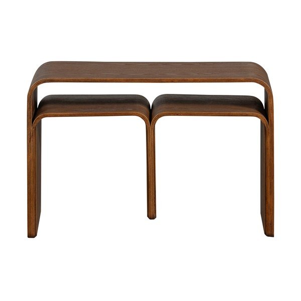 Stranska mizica v orehovem dekorju 32x40 cm Frey – WOOOD-image-3