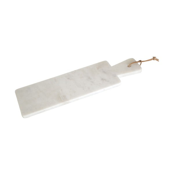 Deska za rezanje iz belega marmorja Premier Housewares, 48 x 15 cm