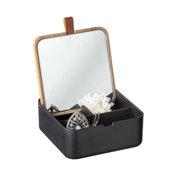 Črn organizator z ogledalom Wenko Bovisa-image-2