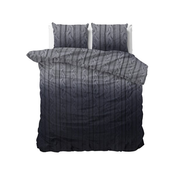 Flanelna posteljnina za zakonsko posteljo Dreamhouse Dante, 200 x 220 cm