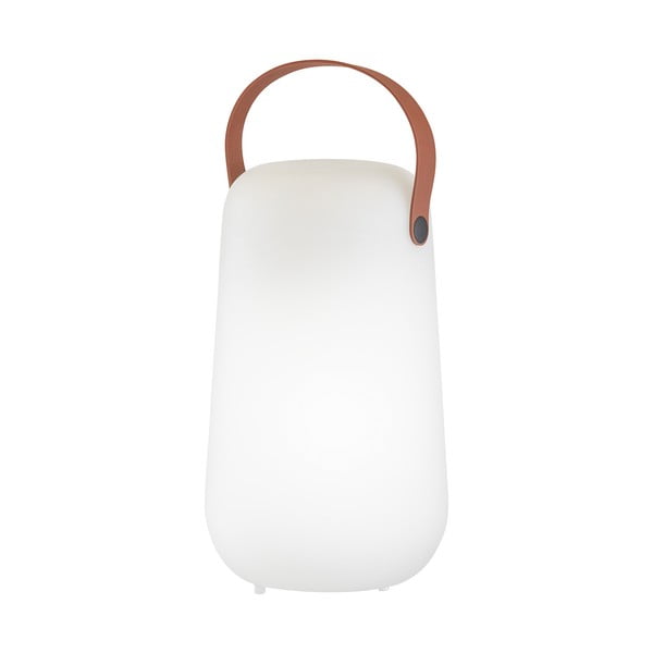 Belo-rjava LED namizna svetilka (višina 26 cm) Collgar – Fischer & Honsel