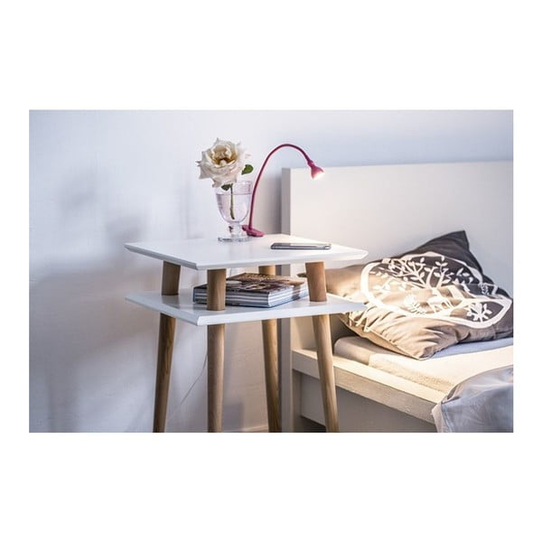 Temno turkizna mizica Ragaba Square, 43 x 43 cm-image-1