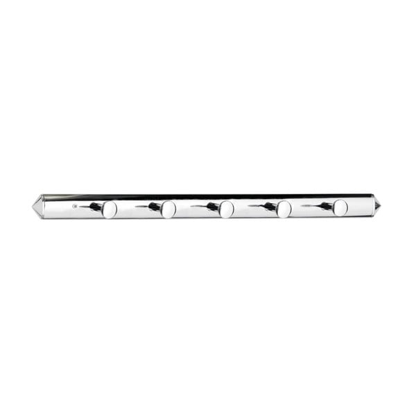 Kovinski stenski obešalnik v srebrni barvi – Premier Housewares