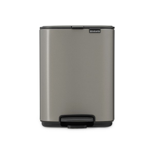 Siv jeklen koš za smeti s pedalom 4 l Bo – Brabantia-image-4