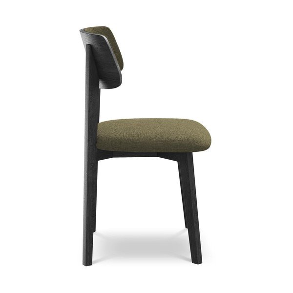 Zelen jedilni stol iz masivnega lesa Niu – Makamii-image-2