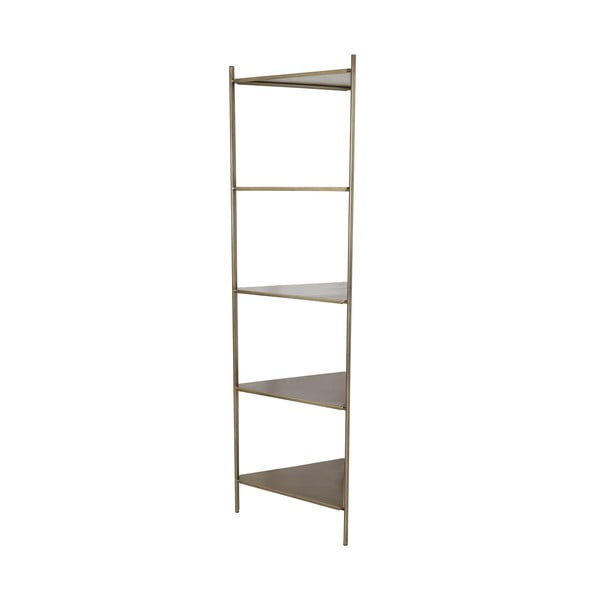 Kovinska knjižna omara v zlati barvi 58,5x200 cm Display - Light & Living-image-1