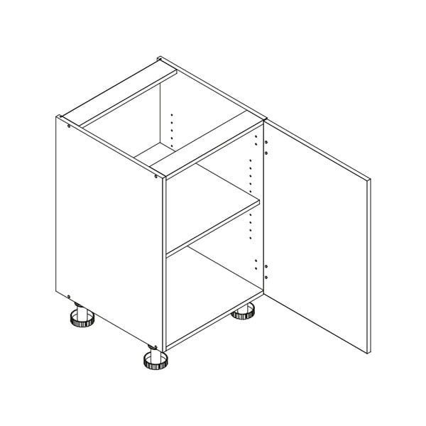 Spodnja kuhinjska omarica (širina 60 cm) Aden – STOLKAR-image-2