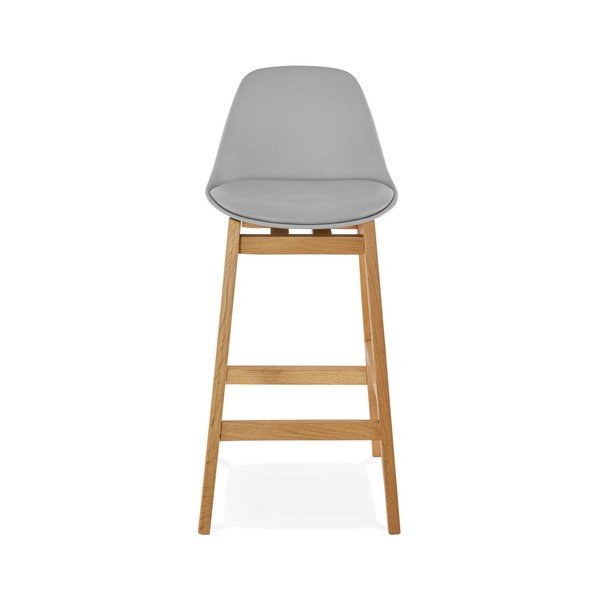 Siv barski stol Kokoon Elody, višina 86,5 cm-image-3