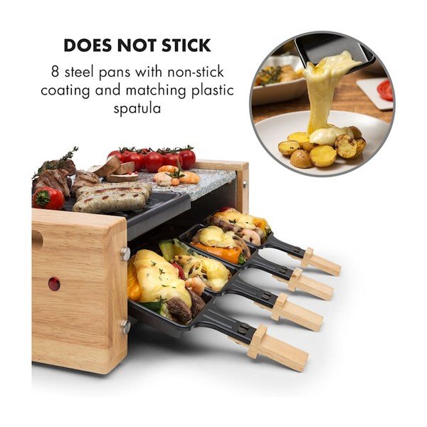 Električni žar za raclette Klarstein Chateaubriand Nuovo-image-4