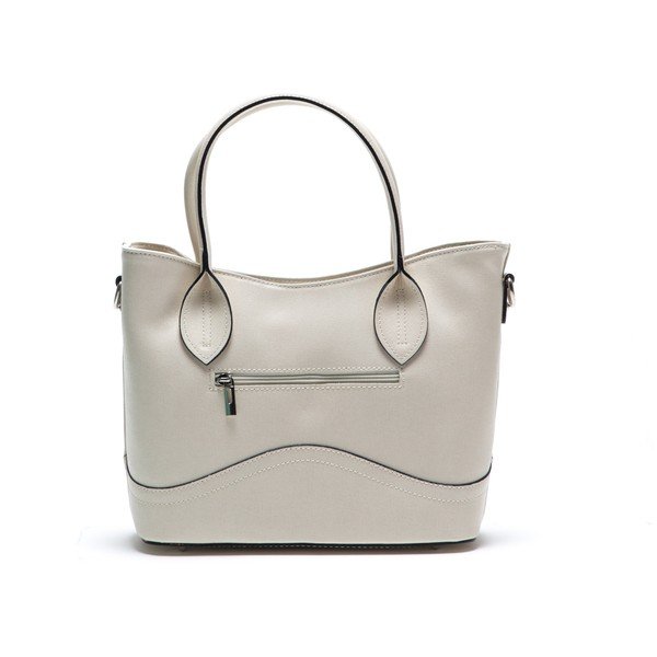 Usnjena torbica Anna Luchini 435 Beige-image-2