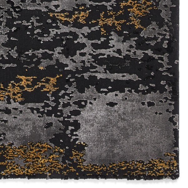 Črna/zlata preproga 200x290 cm Craft – Think Rugs-image-3