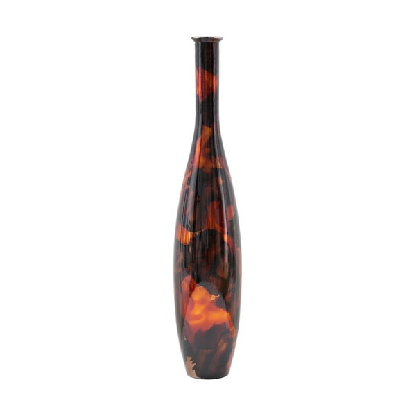 Rjava vaza iz recikliranega stekla Mauro Ferretti Ares, višina 100 cm