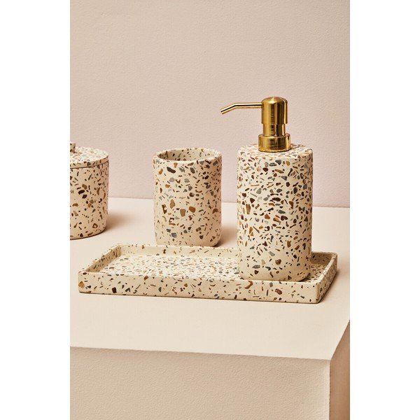 Betonski lonček za zobne ščetke Mozie – Premier Housewares-image-1
