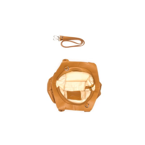 Usnjena torbica Renata Corsi 1076 Cognac-image-3