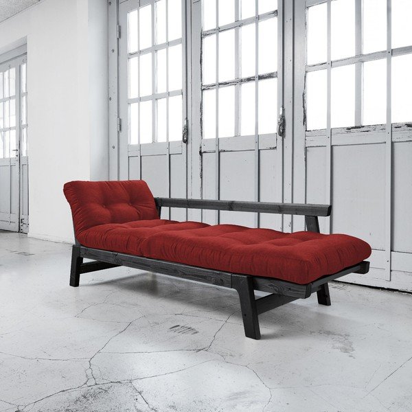 Kavč postelja Karup Step Black/Passion Red-image-2