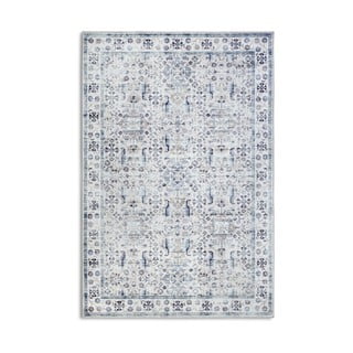 Svetlo modra preproga 120x160 cm Saveh Cream Blue – Elle Decoration